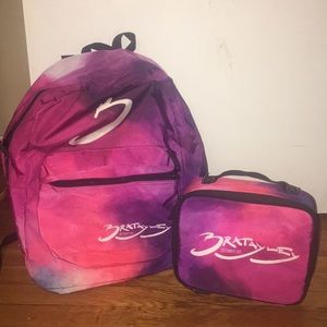 Bratayleg bookbag and lunchbox